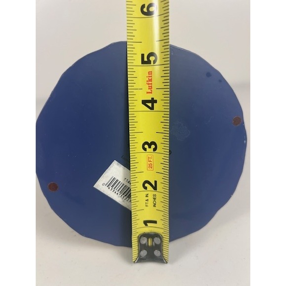 Jim Shore Heartwood Creek Singing Angel Figurine Blue White No Wings 2003 - Picture 11 of 11